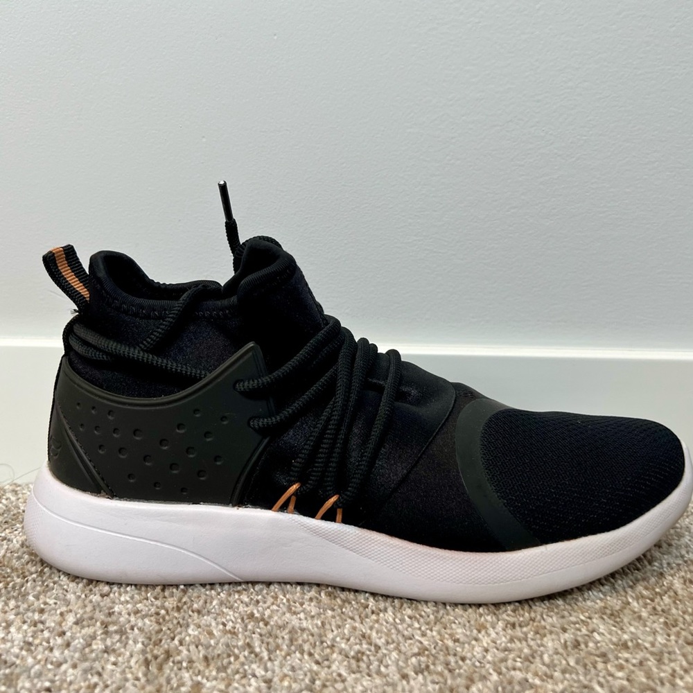 Fabletics High Top Black Sneaker Size 8.5
